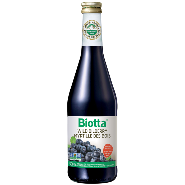 Biotta Juice - Bilberry Nectar 500ml