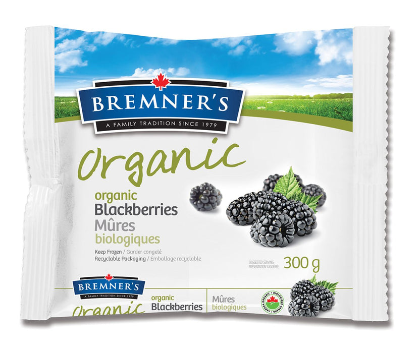 Bremner's Organic Blackberries 300g