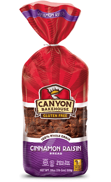 Canyon Bakehouse Cinnamon Raison Loaf 510g
