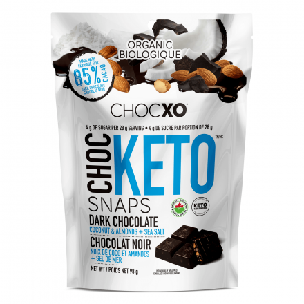 ChocXO Chocolate Keto Snaps 98g