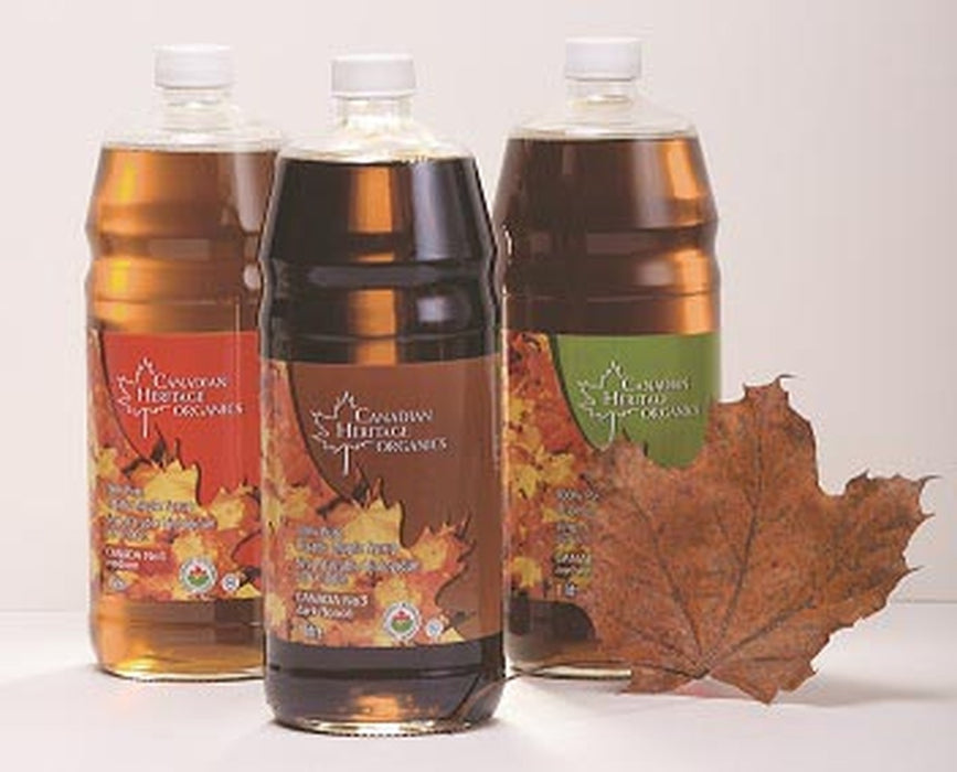 Canadian Heritage Organics 100% Pure Organic Maple Syrups - Dark 1l