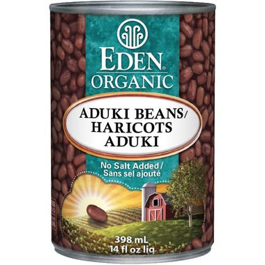 Eden Foods-Aduki Beans, Organic 398ml