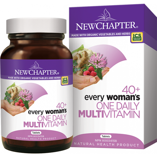 New Chapter Every Woman's One daily Multivitamin (40+) 48 Tablets