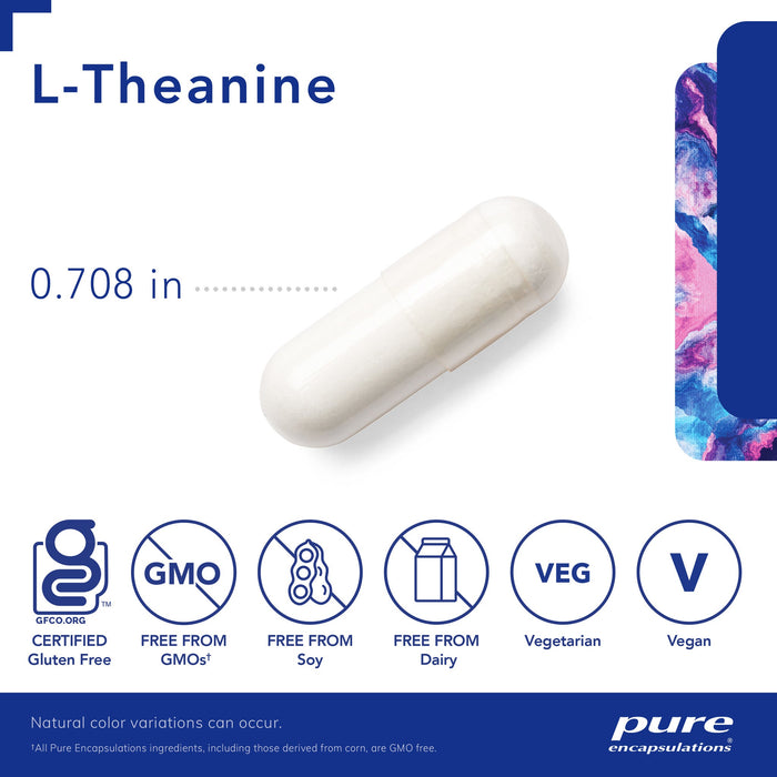 Pure L-Theanine 60VCAPS