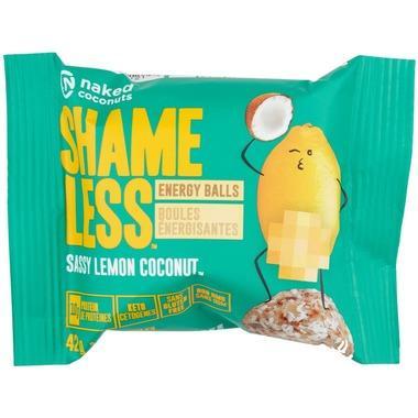 Naked Coconuts Shame Less Energy Balls - Lemon Coconut 42g