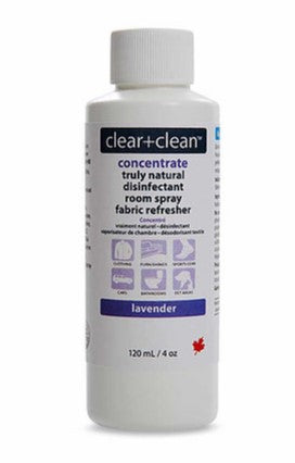 Clear+Clean� - 3-In-1 Disinfectant, Fabric Refresher & Air Freshener Concentrate Refills - French Lavender 120ml