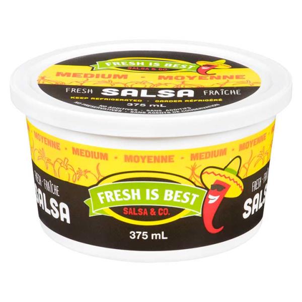 Fresh Is Best Medium Salsa 375ml