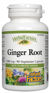 Natural Factors Ginger Root  90 Vegecaps