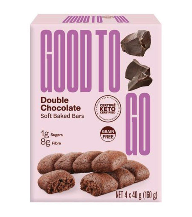 Good To Go Keto Bars Double Chocolate 4X40g