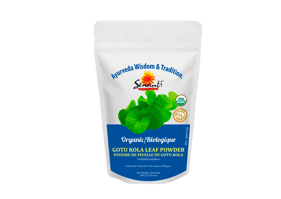 Sewanti Gotu Kola Leaf Powder Organic 200g