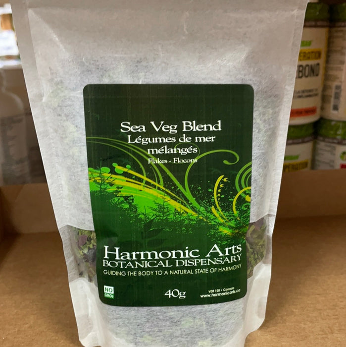 Harmonic Arts Sea Veg Blend Flakes Organic 40g