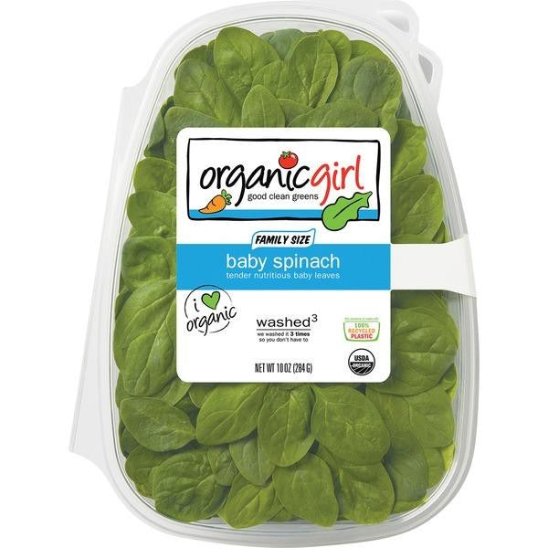 Organic Girl Baby Spinach 284g