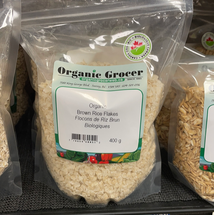 Organic Grocer Organic Brown Rice Flakes 400g