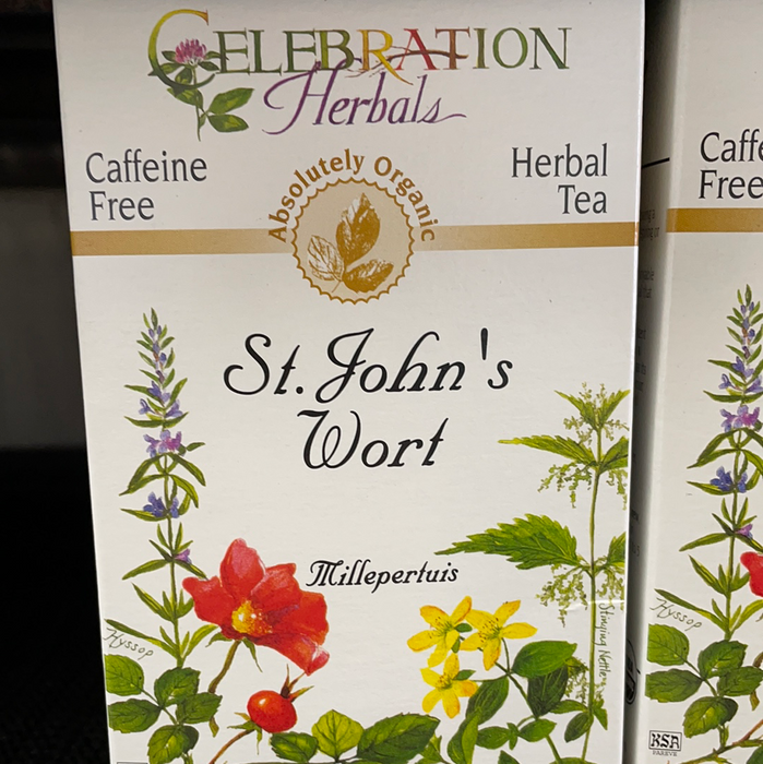 Celebration Herbals St. Johns Wort Tea - Millepertuis 24 Tea Bags
