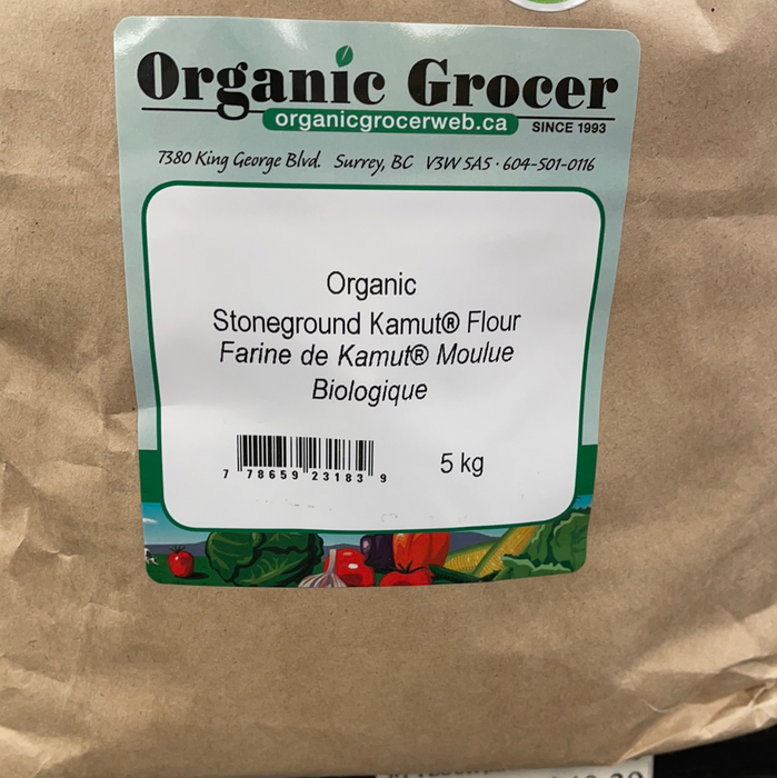 Organic Grocer Organic Stoneground Kamut Flour 5kg