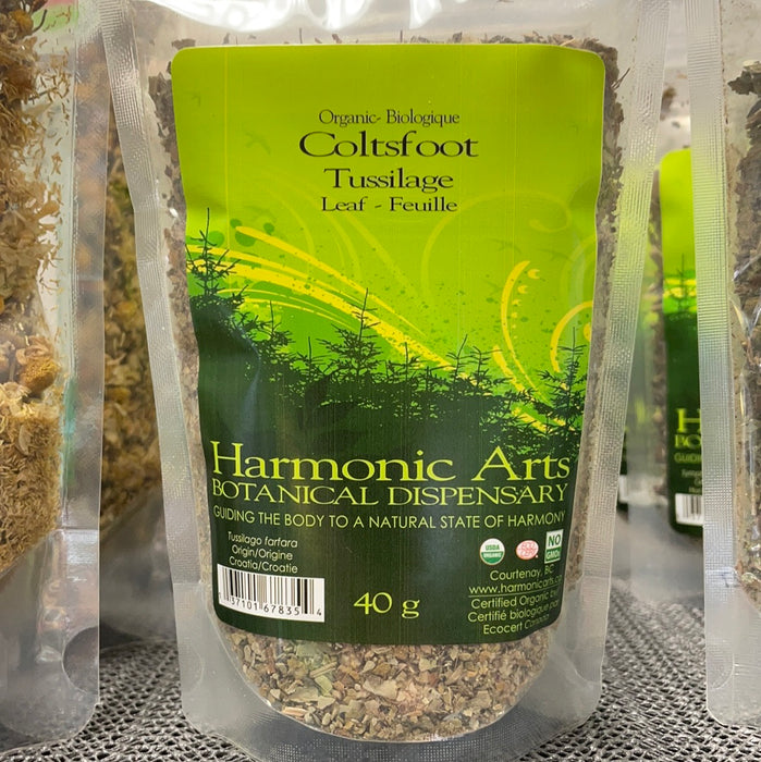 Harmonic Arts Coltsfoot Leaf Organic Loose 40g