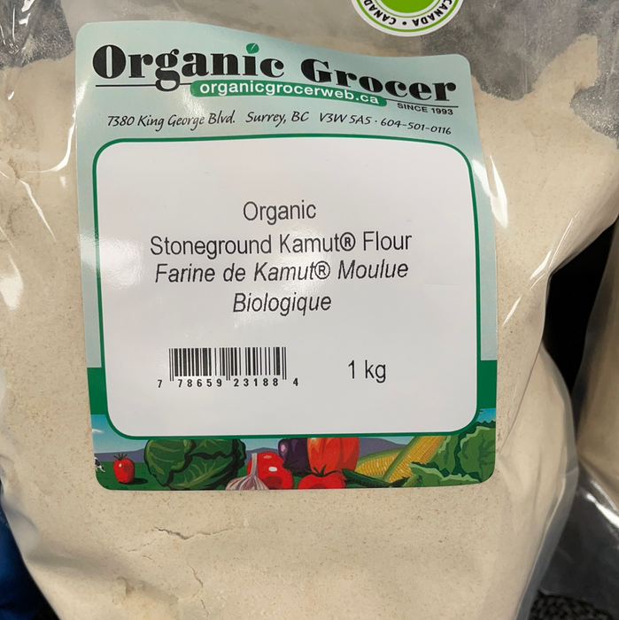Organic Grocer Organic Stoneground Kamut Flour 1kg