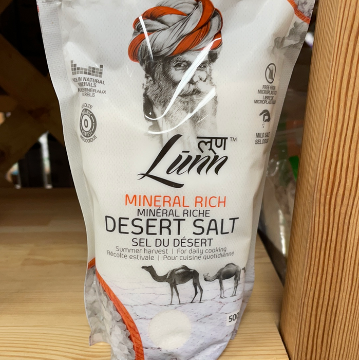 Lunn Mineral Rich Desert Salt -Summer Harvest 500g