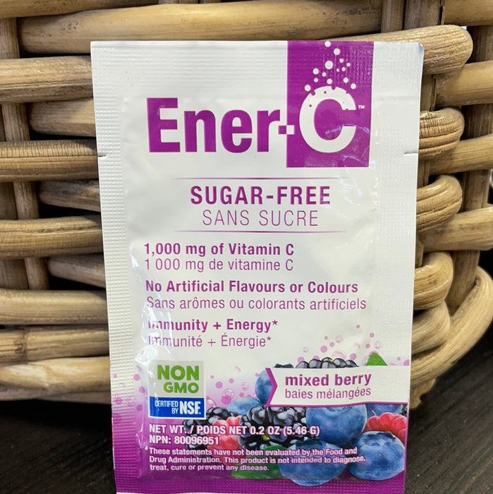 Ener-C Sugar Free Mixed Berry Immunity&Energy 5.46g