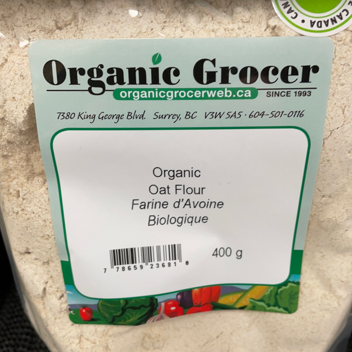 Organic Grocer Organic Oat Flour 400g