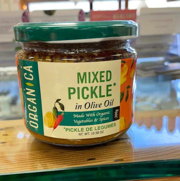 Organica Mixed Pickle In Olive Oil 300g