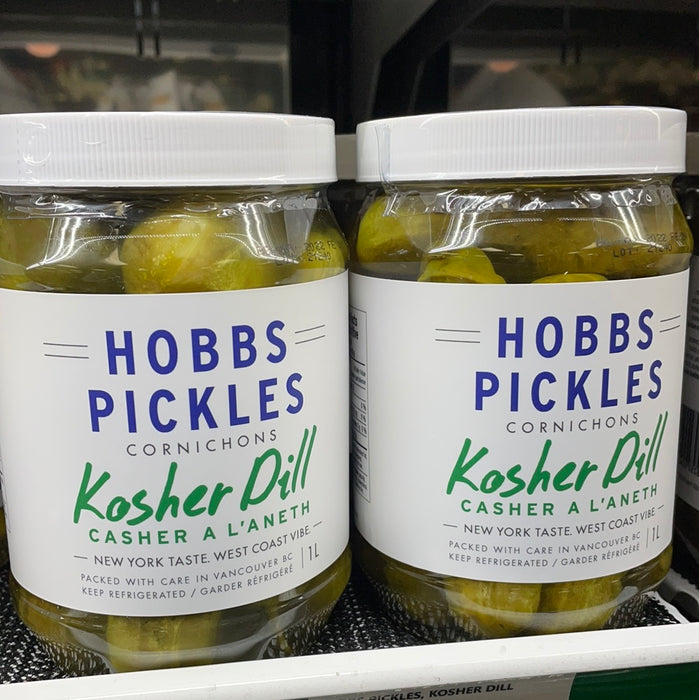 Hobbs Pickles, Kosher Dill 1l