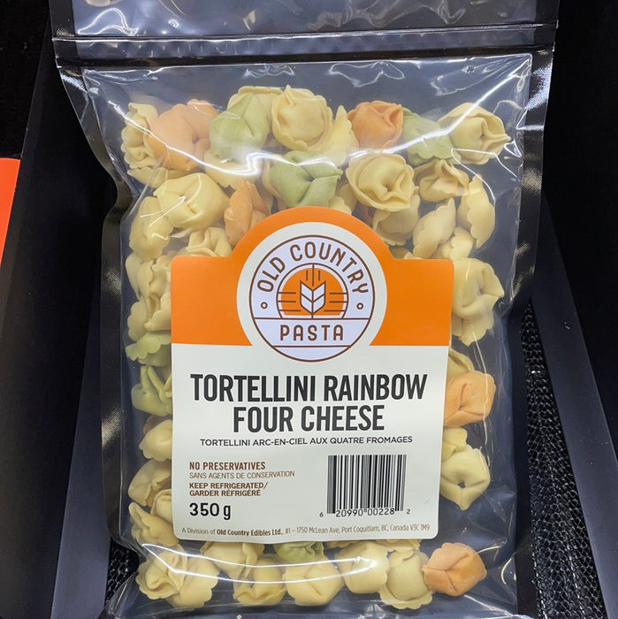 Rainbow Tortellini, Four Cheese 350g
