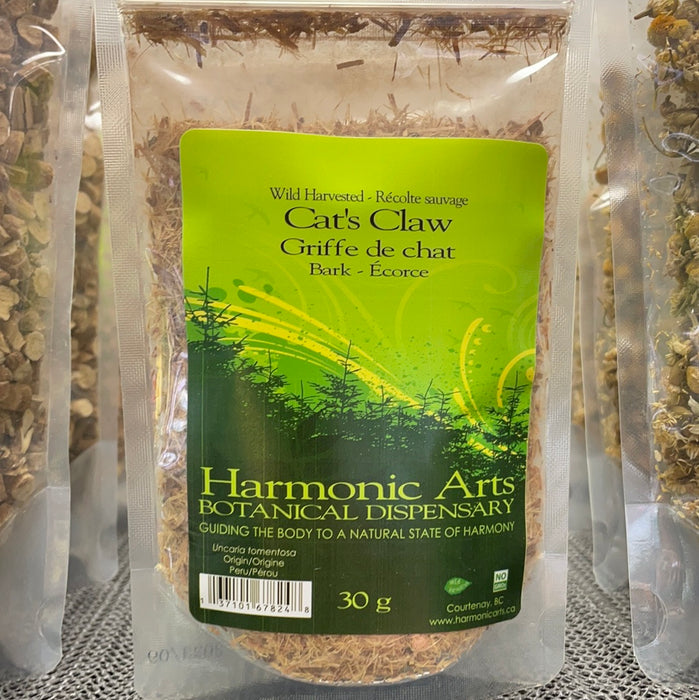 Harmonic Arts Cat's Claw Bark Wild Crafted Loose 30g