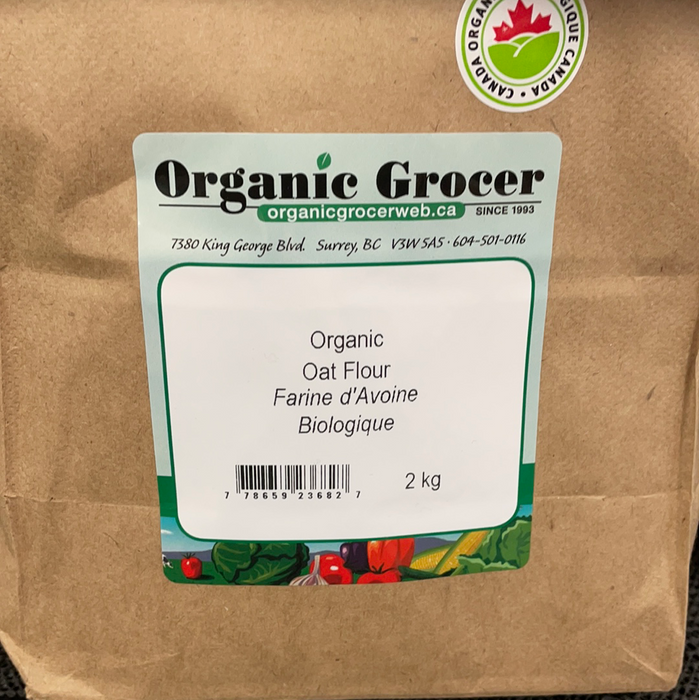 Organic Grocer Organic Oat Flour 2kg
