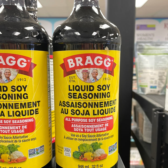 Bragg All Purpose Liquid Soy Seasoning 946ml