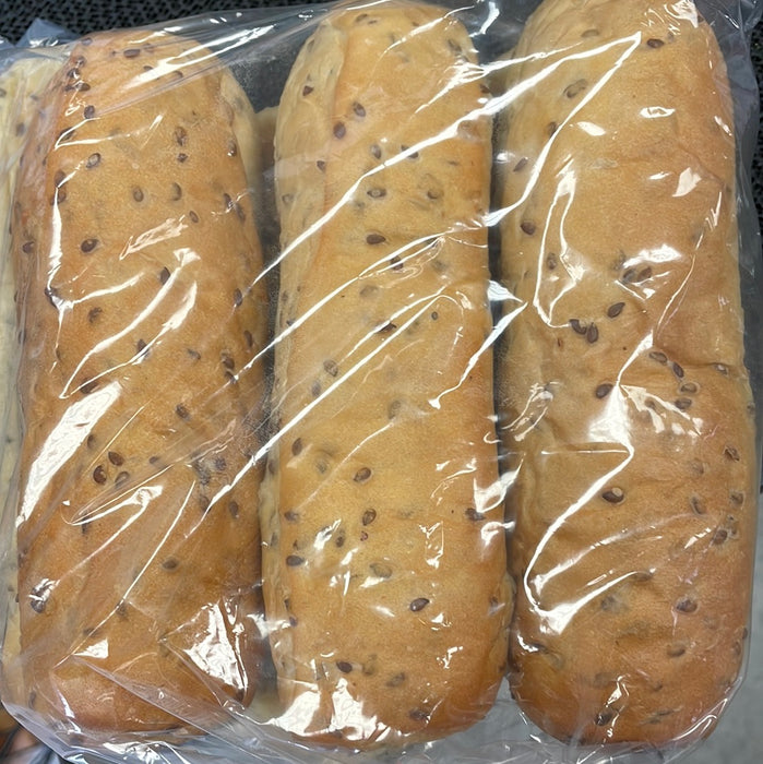 Fresh Potato Bread - Hot Dog Buns (Flax) 6 buns