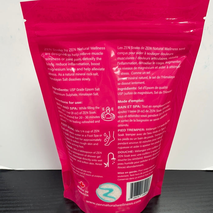 Zen Soak Epsom Salt Himalayan  450g
