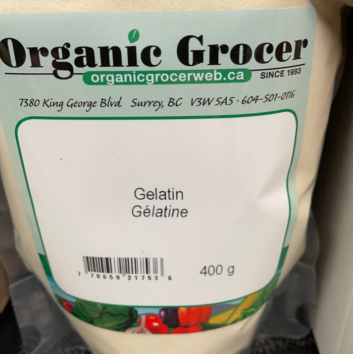 Organic Grocer Gelatin 400g