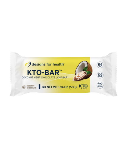 Designs for Health Keto Bar (Coconut Hemp Chocolate) 55g