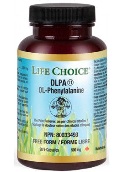 Life Choice DLPA DL-Phenylalanine 60 Vegecaps