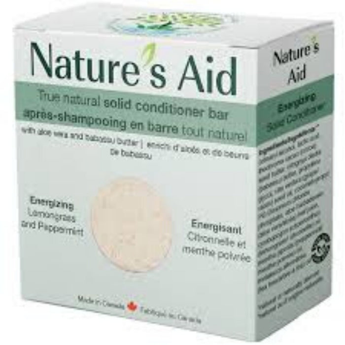 Nature's Aid - True Natural Solid Conditioner Bar (Lemongrass & Peppermint)