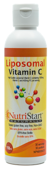NutriStart Liposomal Vitamin C Liquid - Gluten Free, Soy Free. 150ml