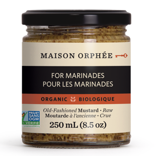 Maison Orphee Organic Mustard - Old-Fashioned Mustard 250ml
