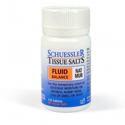 Schuessler Tissue Salts Nat Mur 125 tabs