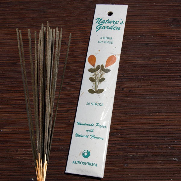 Nature's Garden - Amber Incense Sticks 20sticks