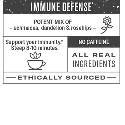 Numi Organic Herbal Echinacea Ally Tea with Rosehips & Dandelion 32g