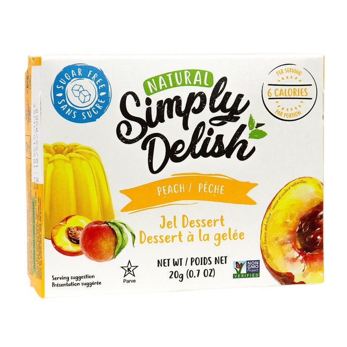 Natural SImply Delish Jel Dessert - Peach 44g