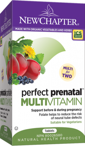New Chapter - Pefect Prenatal Multivitamin 96 Tablets