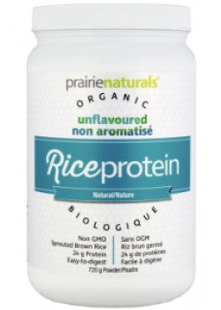 Prairie Naturals Organic Rice Protein (Natural) 720g