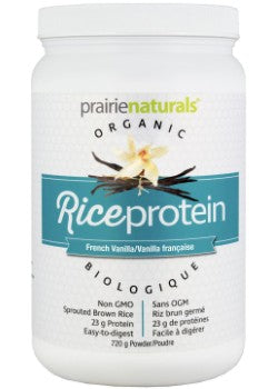 Prairie Naturals Organic Rice Protein (French Vanilla) 720g