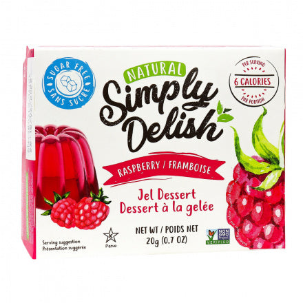 Natural SImply Delish Jel Dessert - Raspberry 44g