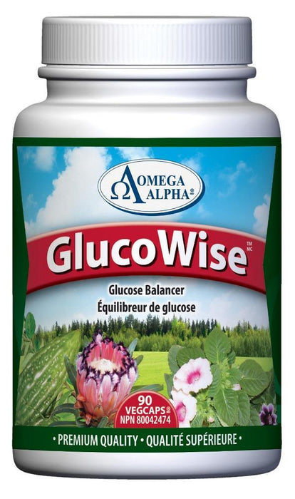 Omega Alpha - GlucoWise Glucose Balancer 90 Capsules