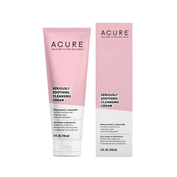 Acure Seriously Soothing Cleansing Cream 4fl.oz.
