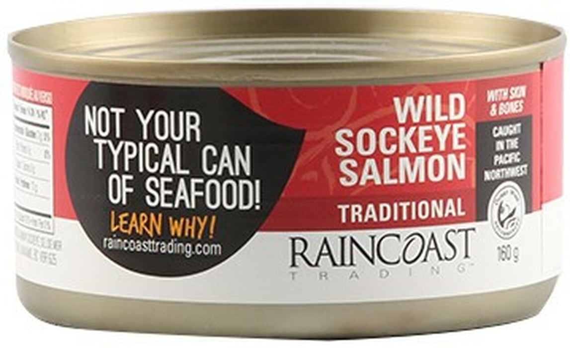 Raincoast Trading Wild Sockeye Salmon - Traditional 160g